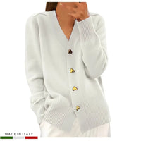 Adele | Cardigan Bottoni Cuore